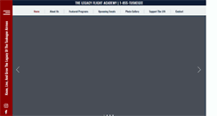 Desktop Screenshot of legacyflightacademy.org